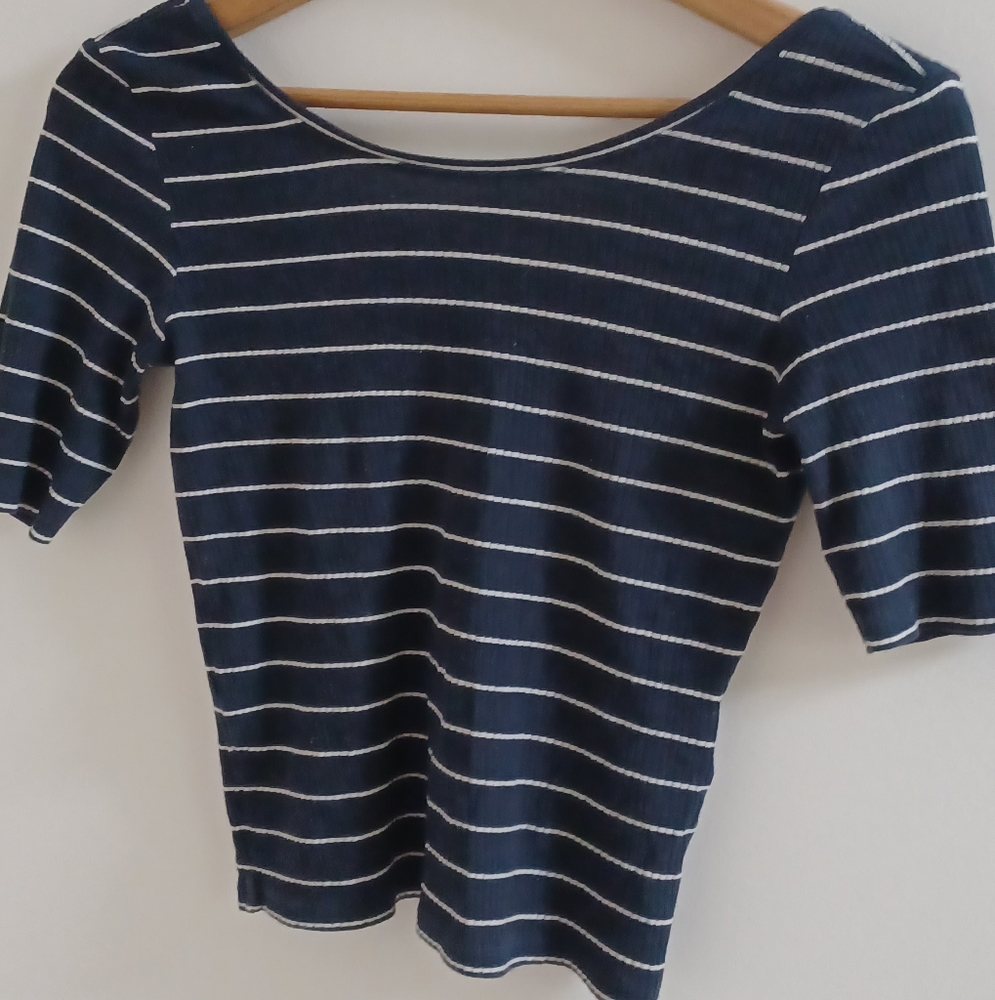 Free with 2+ bundle - Striped Topshop shirt